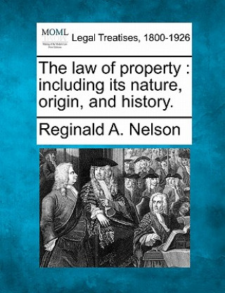 Book The Law of Property: Including Its Nature, Origin, and History. Reginald A Nelson