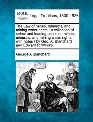 Kniha The Law of Mines, Minerals, and Mining Water Rights: A Collection of Select and Leading Cases on Mines, Minerals, and Mining Water Rights, with Notes George A Blanchard