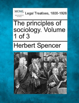 Kniha The Principles of Sociology. Volume 1 of 3 Herbert Spencer