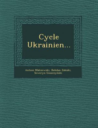 Książka Cycle Ukrainien... Antoni Malczewski