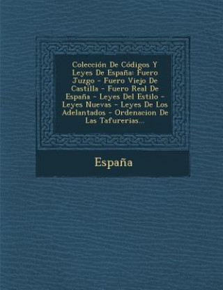 Kniha Coleccion de Codigos y Leyes de Espana: Fuero Juzgo - Fuero Viejo de Castilla - Fuero Real de Espana - Leyes del Estilo - Leyes Nuevas - Leyes de Los Espana