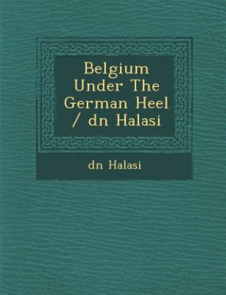 Kniha Belgium Under the German Heel / D N Halasi D N Halasi