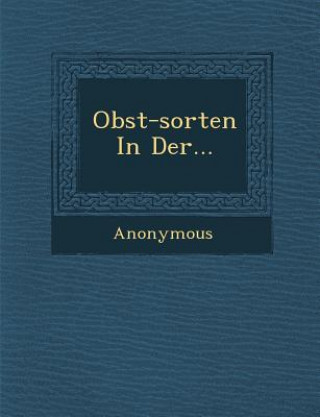 Livre Obst-Sorten in Der... Anonymous