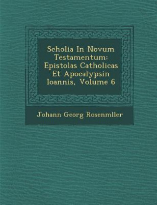 Kniha Scholia in Novum Testamentum: Epistolas Catholicas Et Apocalypsin Ioannis, Volume 6 Johann Georg Rosenm Ller