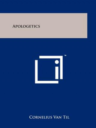 Buch Apologetics Cornelius Van Til