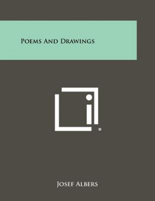 Kniha Poems and Drawings Josef Albers