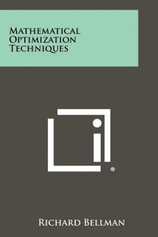Book Mathematical Optimization Techniques Richard Bellman