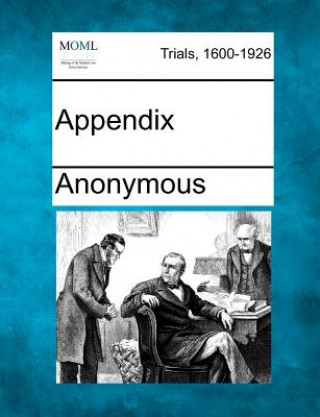 Kniha Appendix Anonymous