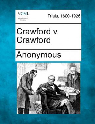 Könyv Crawford V. Crawford Anonymous