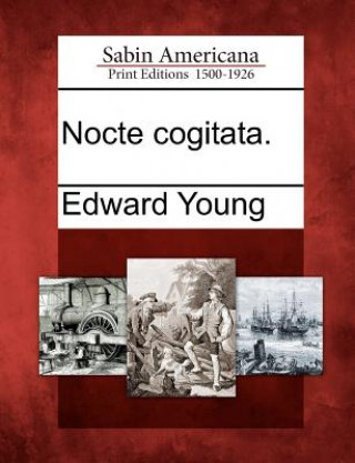 Kniha Nocte Cogitata. Edward Young