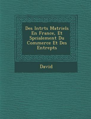 Książka Des Int R Ts Mat Riels En France, Et Sp Cialement Du Commerce Et Des Entrep Ts Welch Ira David