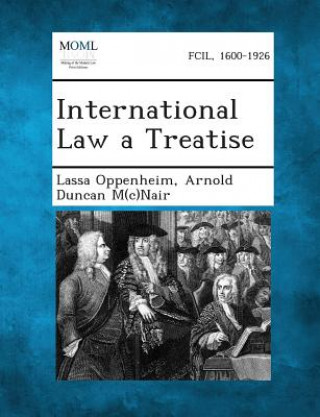 Książka International Law a Treatise Lassa Oppenheim