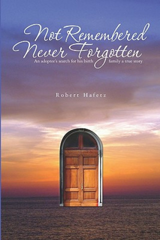 Buch Not Remembered Never Forgotten Robert Hafetz