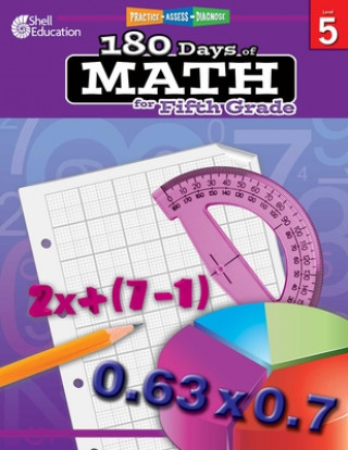Kniha 180 Days of Math for Fifth Grade Jodene Smith