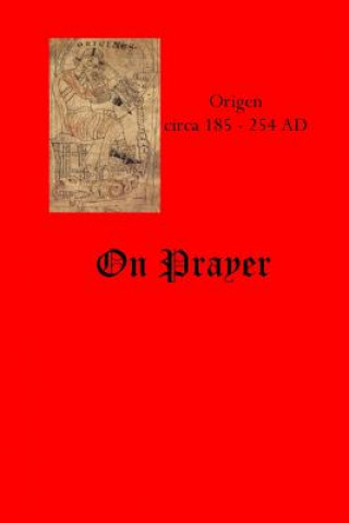 Knjiga On Prayer Origen Adamantius