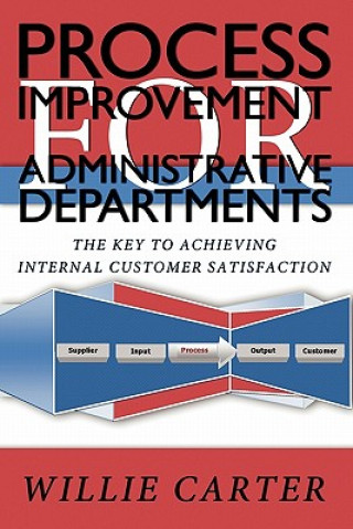 Kniha Process Improvement for Administrative Departments: The Key To Achieving Internal Customer Satisfaction Willie L Carter