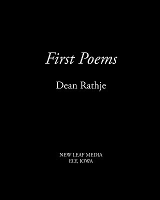 Könyv First Poems Dean Rathje
