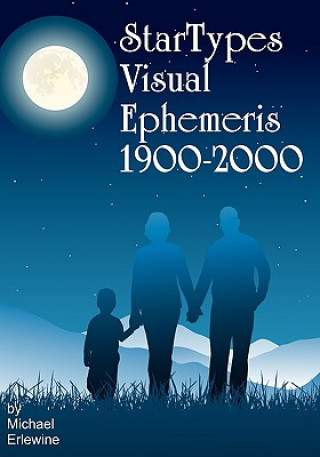 Kniha Startypes Visual Ephemeris: 1900-2000 Michael Erlewine