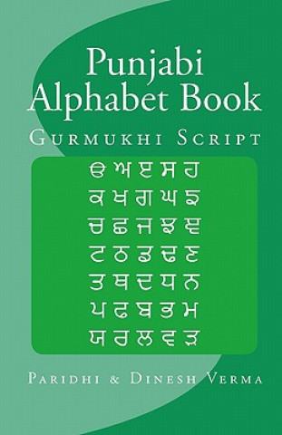 Kniha Punjabi Alphabet Book: Gurmukhi Script Paridhi Verma