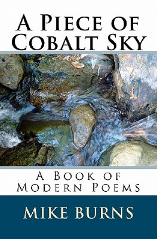 Carte A Piece of Cobalt Sky: A Book of Modern Poems Mike Burns