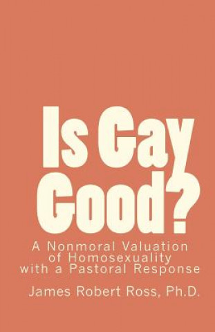 Livre Is Gay Good?: A Study of the Nonmoral Value of Homosexuality James Robert Ross Ph D