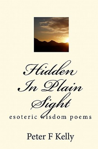 Kniha Hidden In Plain Sight: esoteric wisdom poems Peter F Kelly