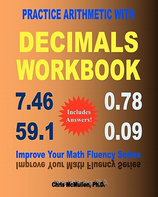 Kniha Practice Arithmetic with Decimals Workbook Chris McMullen Ph D