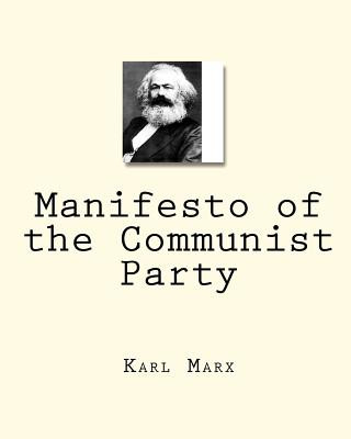 Knjiga Manifesto of the Communist Party Karl Marx