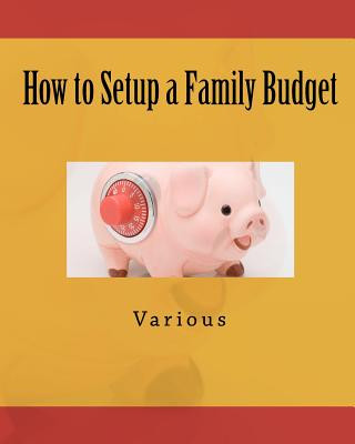 Könyv How to Setup a Family Budget Various