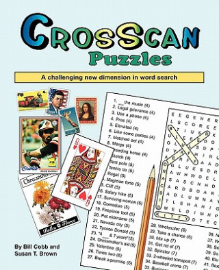 Carte CrosScan Puzzles: A Challenging New Dimension in Word Search MR Bill Cobb