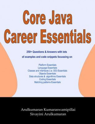 Carte Core Java Career Essentials MR Arulkumaran Kumaraswamipillai