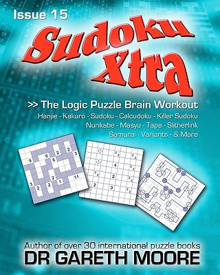 Książka Sudoku Xtra Issue 15: The Logic Puzzle Brain Workout Dr Gareth Moore