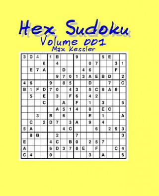 Kniha Hex Sudoku Vol 001 Max Kessler