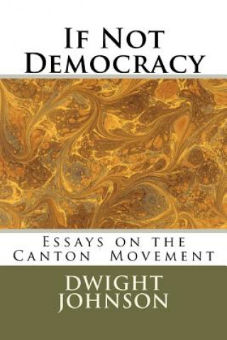 Kniha If Not Democracy: Essays on the Canton Movement Dwight Johnson