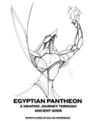 Książka EGYPTIAN PANTHEON, a graphic journey through ancient gods Marco Aurelio Gal N Henr Quez