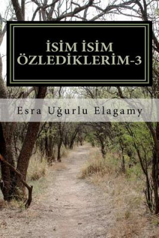 Kniha Isim Isim Özlediklerim-3 Esra Ugurlu Elagamy
