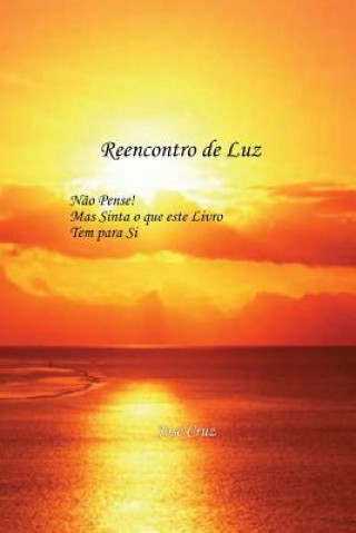 Kniha Reencontro De Luz: N?o Pense mas Sinta o Que este Livro tem para Si Jose Jose Cruz Cruz