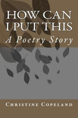 Buch How Can I Put This: A Poetry Story MS Christine Nicole Copeland