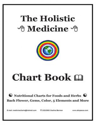 Könyv The Holistic Medicine Chart Book: Nutritional Charts for Foods and Herbs, Bach Flower, Gems, Color, 5 Elements and More Osalina Berman M H