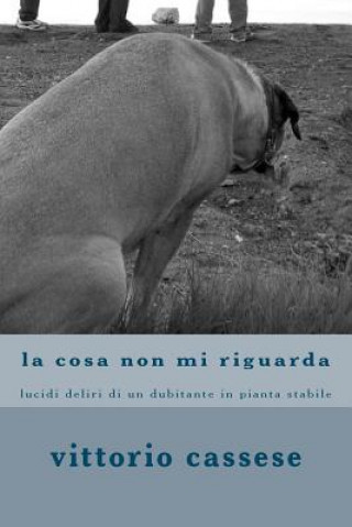 Knjiga la cosa non mi riguarda: lucidi deliri di un dubitante in pianta stabile Vittorio Cassese