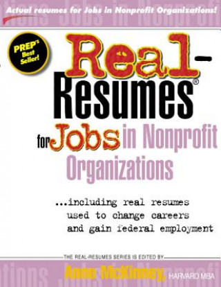 Kniha Real-Resumes for Jobs in Nonprofit Organizations Anne McKinney