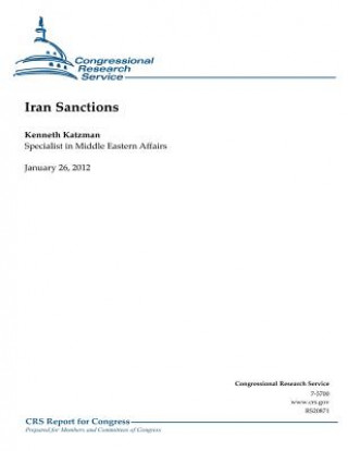Libro Iran Sanctions Kenneth Katzman