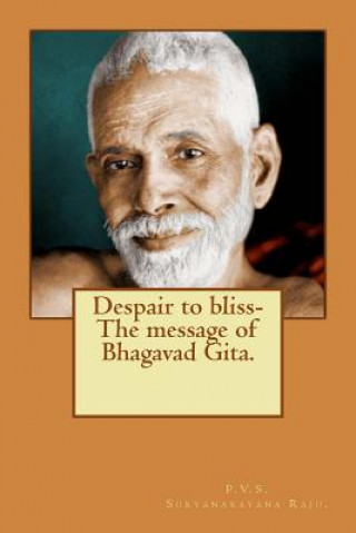 Carte Despair to bliss-The message of Bhagavad Gita. MR P V S Suryanarayana Raju Raju