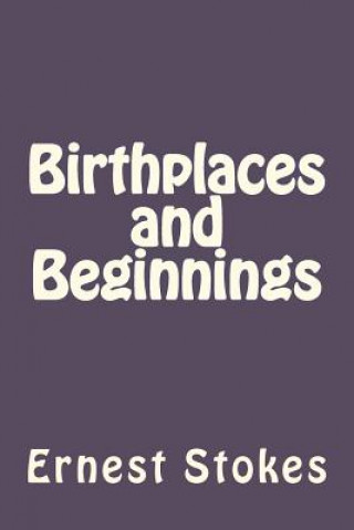 Kniha Birthplaces and Beginnings Dr Ernest W Stokes Jr