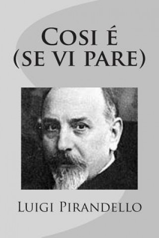 Kniha Cosi é (se vi pare) Luigi Pirandello