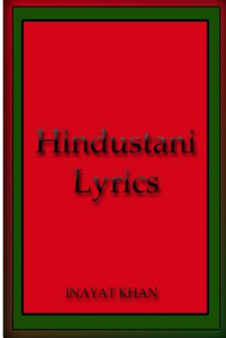 Książka Hindustani Lyrics Inayat Khan