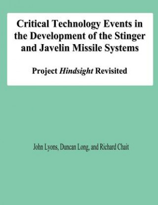 Knjiga Critical Technology Events in the Development of the Stinger and Javelin Missile Systems: Project Hindsight Revisited John Lyons