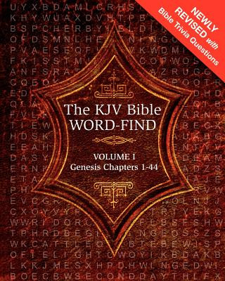 Carte The KJV Bible Word-Find: Volume 1, Genesis Chapters 1-44 Karen Webb