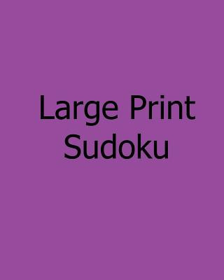 Książka Large Print Sudoku: Level B: Fun, Big Print Puzzles Bill Flynn