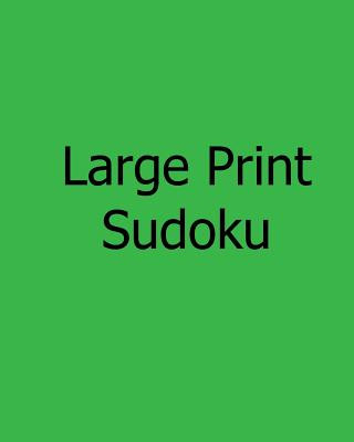 Könyv Large Print Sudoku: Easy Level Puzzles Bill Flynn